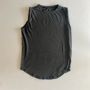 Lululemon, Muscle Tank, Charcoal Grey Fits Like an 8